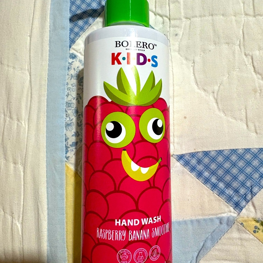 Kids Raspberry Banana Smoothie Bath Set - Pink - Picture 4 of 4